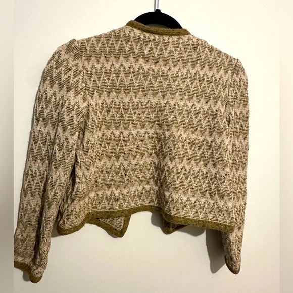 Vintage 80’s Castleberry Wool Cardigan in Brown Size 8/M - Picture 8 of 8